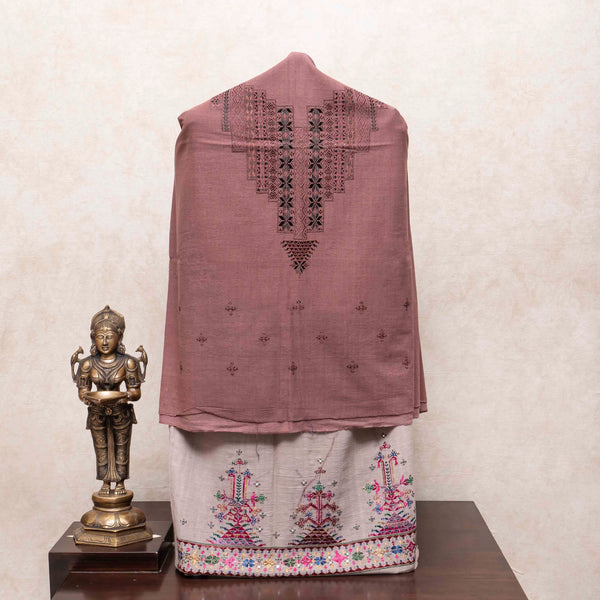 Soof Saaz Handloom Kala Cotton Suit Set