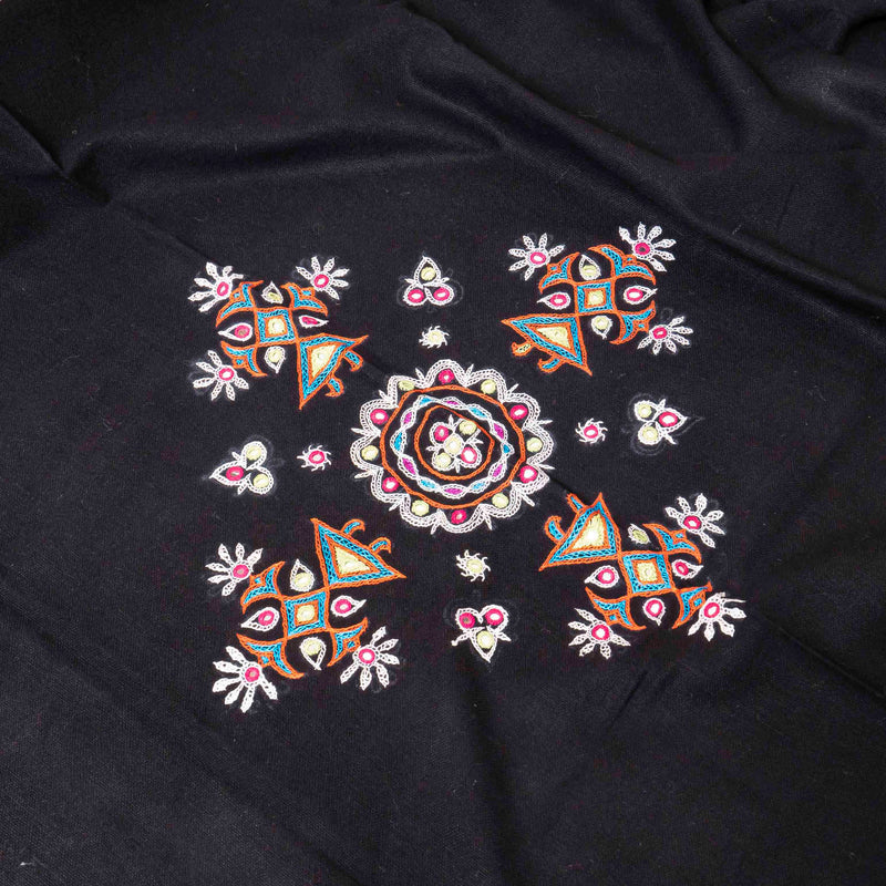 Noor-e-Kutch Handcrafted Wool Shawl