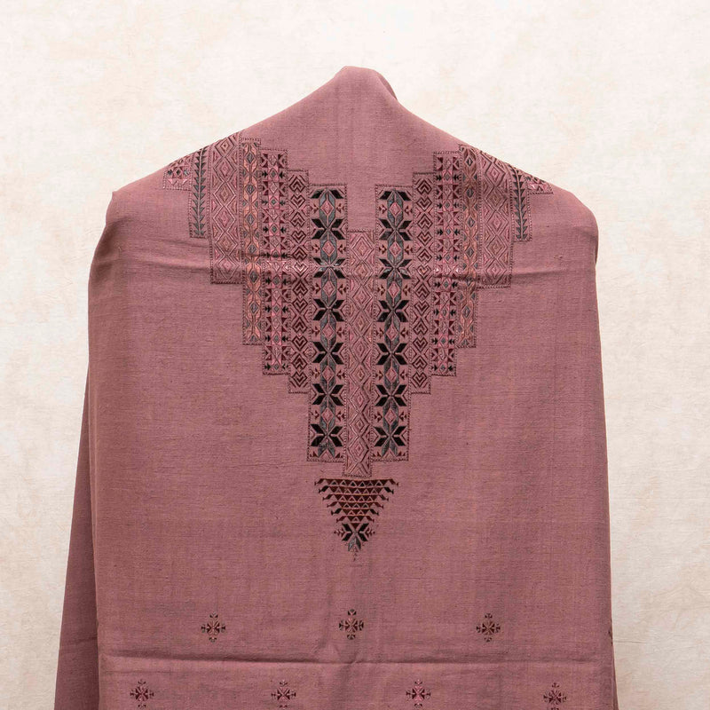 Soof Saaz Handloom Kala Cotton Suit Set