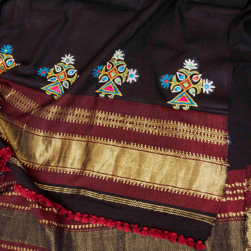 Zari Nakshi Handcrafted Heritage Shawl