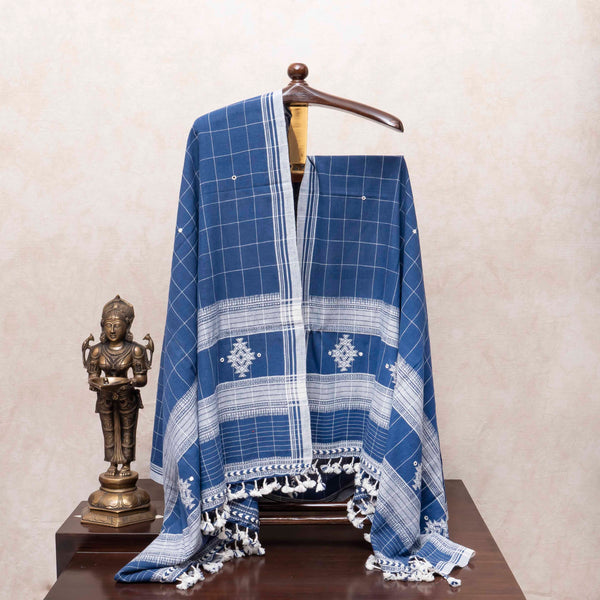 Neel-Kesar Kala Cotton 3-Piece Ensemble