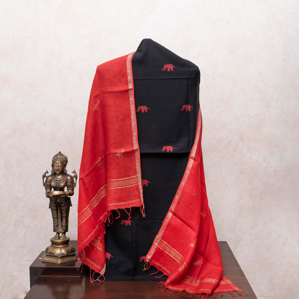 Rajhans – Handloom Jamdani Elegance in Cotton & Linen