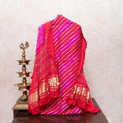 Gulabi Rangrez Leheriya Bandhej Ensemble