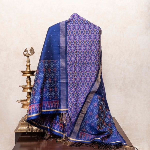 The Royal Blue Ikkat Melody