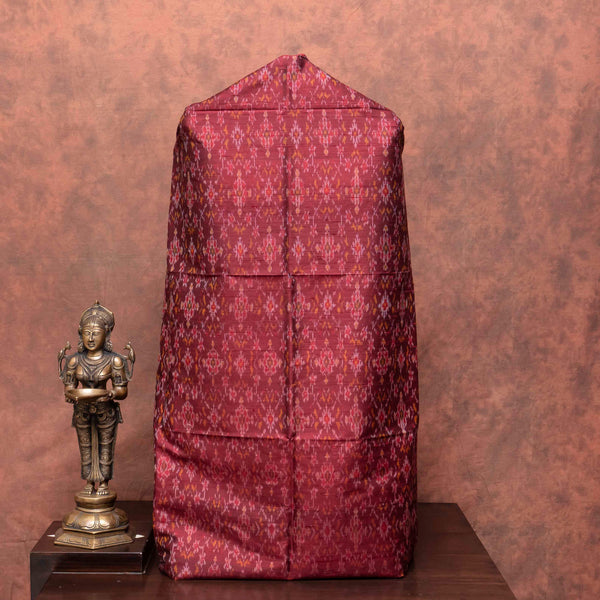 Kadwa Buta Silk's Ikkat Resham Poshak