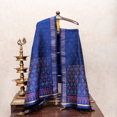 The Royal Blue Ikkat Melody