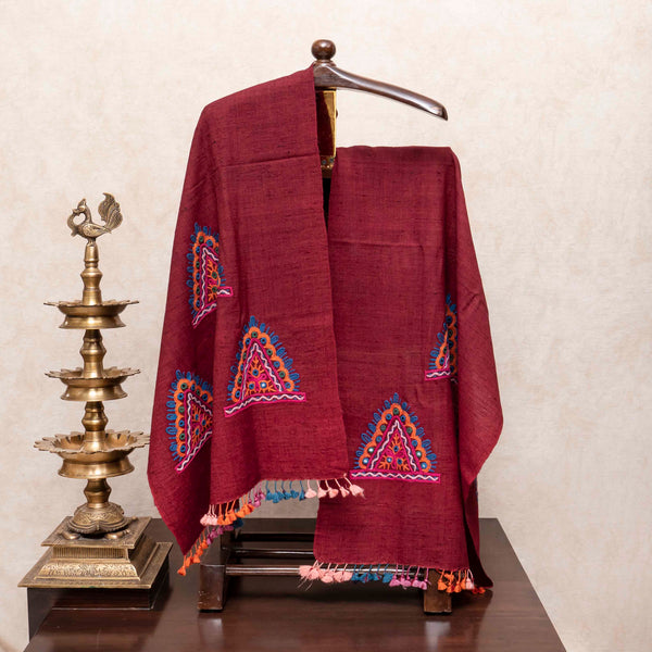Silk-Wool's Rabari Luxurious Stole