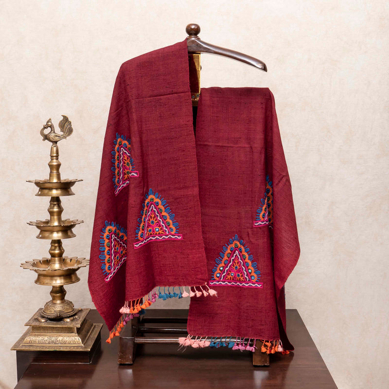 Silk-Wool's Rabari Luxurious Stole