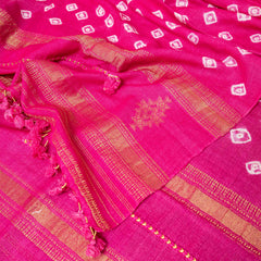 Rangrekha Bandhani Woollen Stole