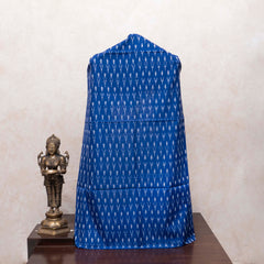 Neelambar Magenta Ikat Handloom Cotton Set