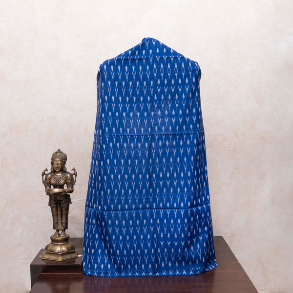 Neelambar Magenta Ikat Handloom Cotton Set
