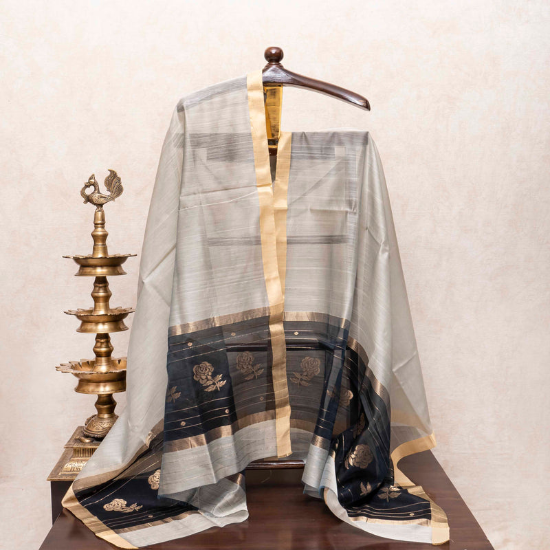 Chanderi Silk's Golden Garden