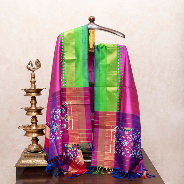 Vibrant Pochampalli Ikkat Elegance