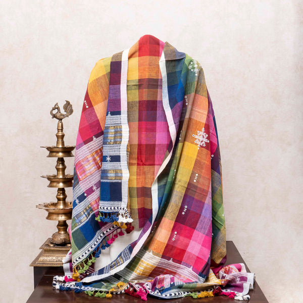 Rangilo Kala Cotton Handloom Ensemble