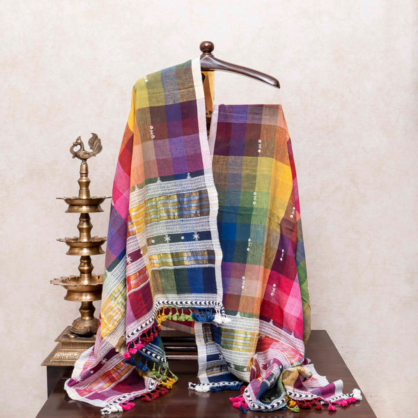 Rangilo Kala Cotton Handloom Ensemble