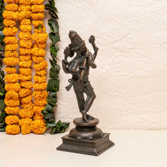 Handcrafted Brass Krishna Playing With Flute