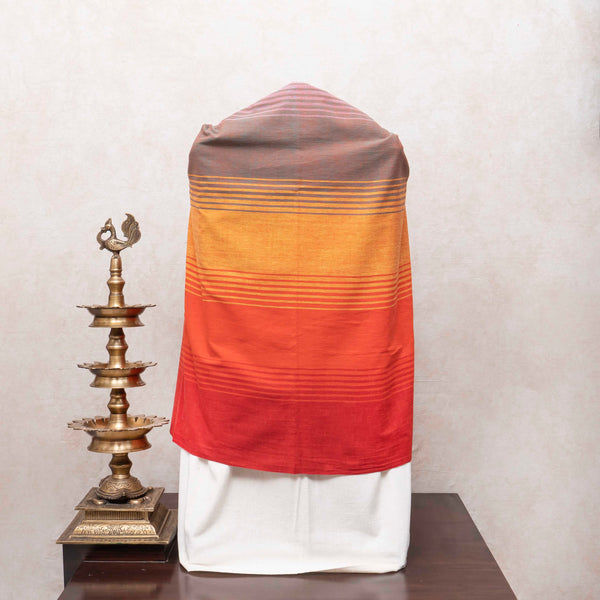 Vibrant Grace Handloom Kala Cotton Kurta, Bottom & Dupatta Set