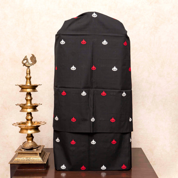 Handloom Cotton Kurta, Bottom Fabric & Handloom Cotton Ikkat Dupatta