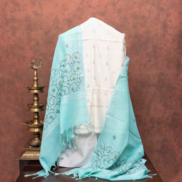 Sunehri Leher Chanderi Elegance