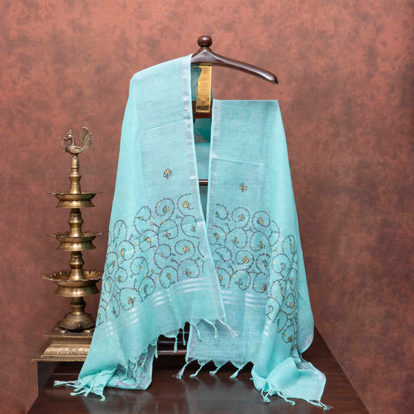 Sunehri Leher Chanderi Elegance
