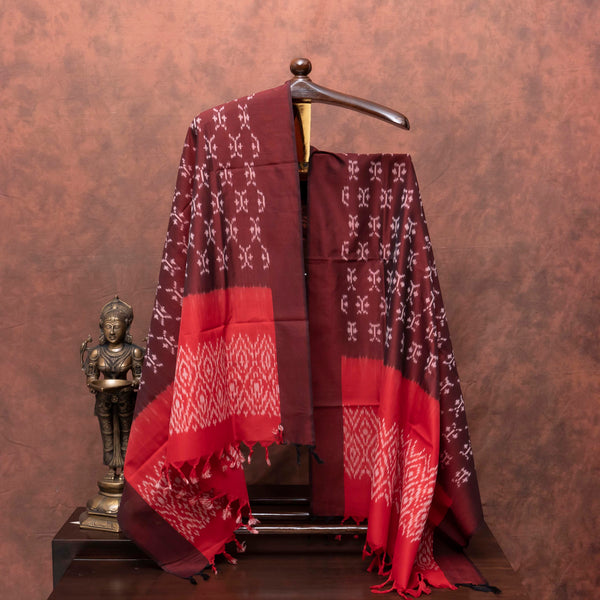 Rangratna Ikkat – Handloom Cotton Ensemble