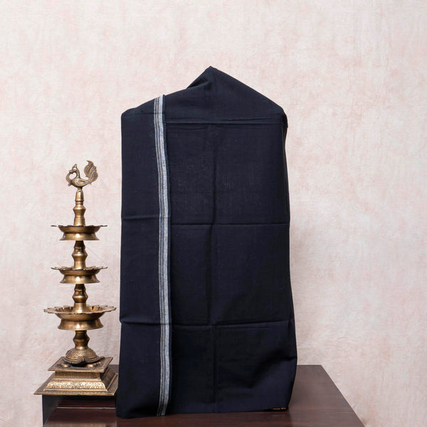 Handloom Jamdani Kurta, Kala Cotton Bottom & Handloom Tussar Silk Dupatta