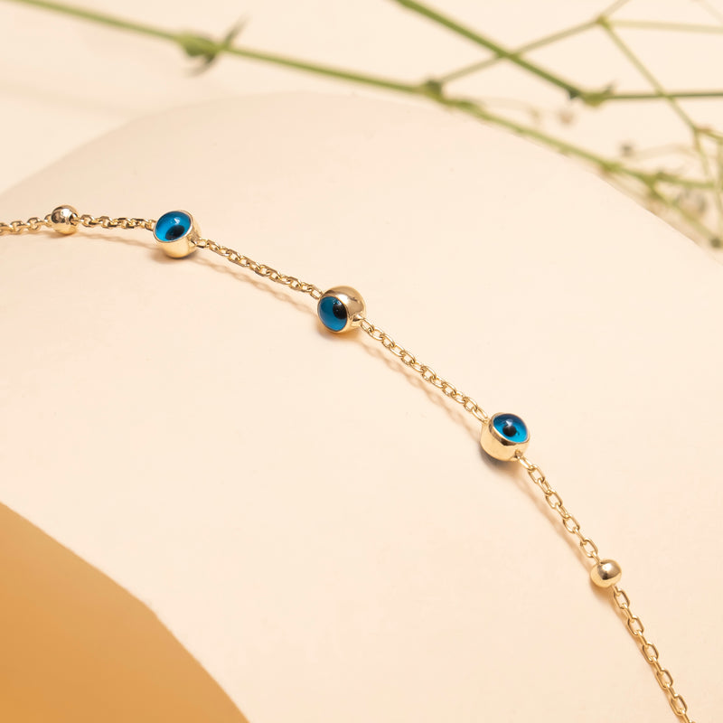 Turkish evil eye bracelet