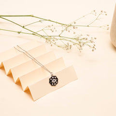 Evil eye pendant - Black