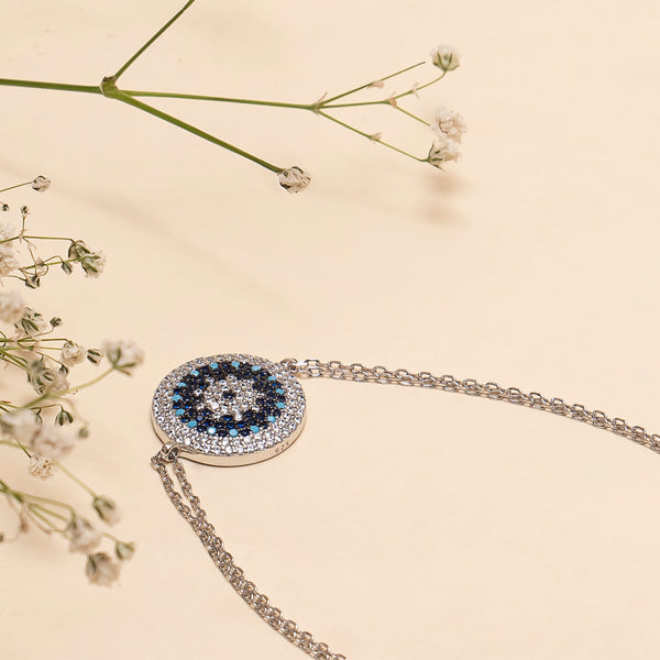 Evil eye bracelet in 92.5 silver