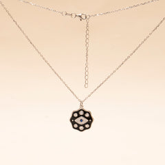 Evil eye pendant - Black