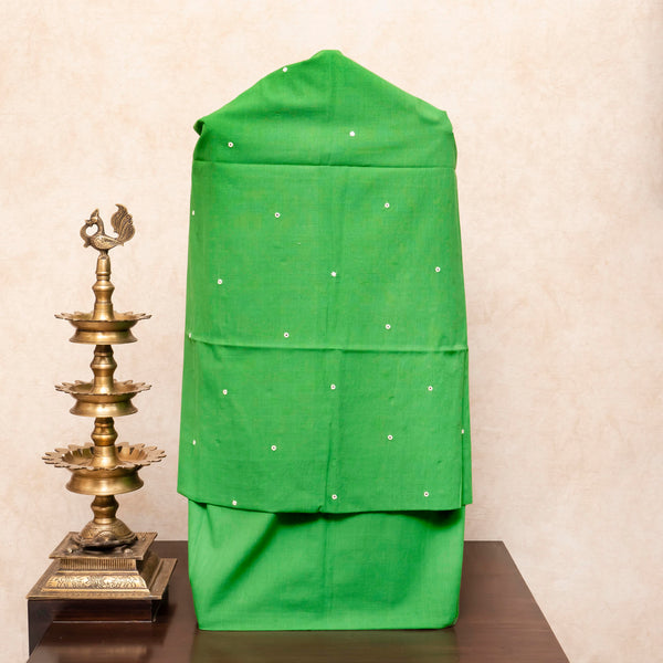 Handloom Kala Cotton Kurta - Bottom Fabric & Handloom Kala Cotton Dupatta