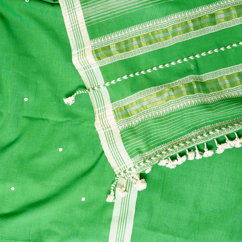 Handloom Kala Cotton Kurta - Bottom Fabric & Handloom Kala Cotton Dupatta
