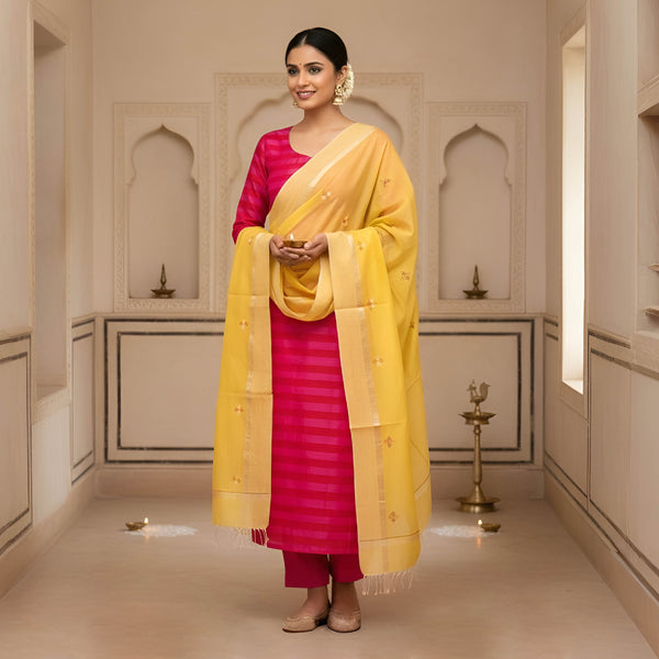 Maheshwari Silk's Chanderi Shringaar